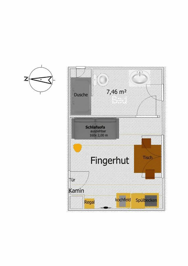 Ferienhof Ziegler - Studio Fingerhut Baiersbronn Eksteriør billede